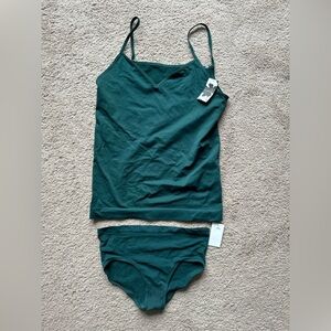 NWT Halogen by Nordstrom's Sleep Cami and (2) Matching Hipster Panties, all XL